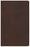 KJV Ultrathin Reference Bible-Brown Genuine Leather Indexed