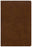 NKJV Large Print Ultrathin Reference Bible-British Tan LeatherTouch Indexed