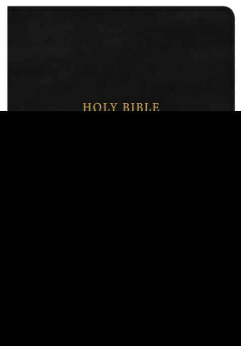 NKJV Super Giant Print Reference Bible-Classic Black LeatherTouch Indexed