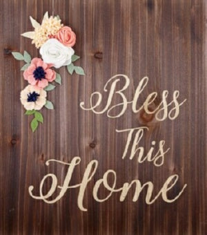 Wood Pallet Sign-Home (14" x 15.75")