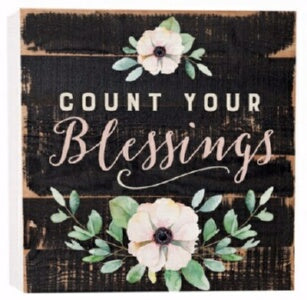 Barnhouse Block-Count Your Blessings (5.5 x 5.5)