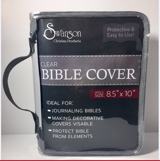 Bible Cover-Clear (8.5 x 10)