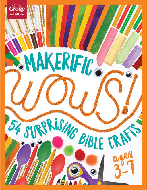 Maker-Ific WOWS!: 54 Surprising Bible Crafts (Ages 3-7)