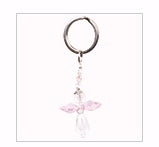 Keychain-Prism Drop-Mini Angel-Pink (5")