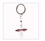 Keychain-Prism Drop-Mini Angel-Purple (5")