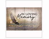 Sign Insert-Bereavement-In Loving Memory (6.5" x 10.5")