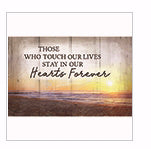 Sign Insert-Bereavement-Our Hearts (6.5" x 10.5")