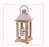 Lantern-Live, Laugh, Love w/LED Candle & Timer (14.25 x 5.5 x 5.5)