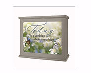 Light Box-Large-Good Day (9 x 10.75 x 4.5)-Gray