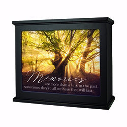 Light Box-Large-Memories Last (9 x 10.75 x 4.5)-Black