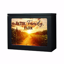 Light Box-Small-Farm (6 x 7.5 x 3)-Black