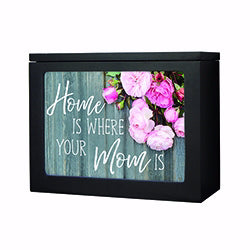 Light Box-Small-Home/Mom (6 x 7.5 x 3)-Black