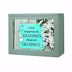 Light Box-Small-Grandma's (6 x 7.5 x 3)-Gray