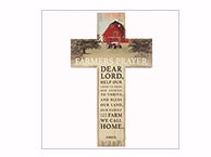 Prayer Cross-Farmer's Prayer (16")
