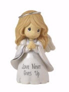 Figurine-Angel-Love Never Gives Up (4")