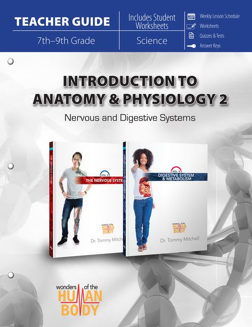 Master Books-Introduction To Anatomy & Physiology 2-Teacher Guide