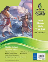 Growing In Christ Sunday School: Middle School-Teacher Tools (NT2) (#460631)