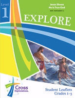 Cross Explorations Sunday School: Explore Level 1 (Grades 1-3) Student Leaflet (NT2) (#480621)