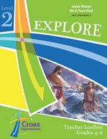 Cross Explorations Sunday School: Explore Level 2 (Grades 4-6) Teacher Leaflet (NT2) (#480622)