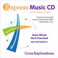Cross Explorations Sunday School: Express Music CD (NT2) (#480630)