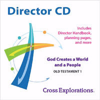 Cross Explorations Sunday School: Director CD (OT1) (#480101)