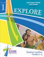 Cross Explorations Sunday School: Explore Level 1 (Grades 1-3) Student Leaflet (OT1) (#480121)