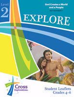 Cross Explorations Sunday School: Explore Level 2 (Grades 4-6) Student Leaflet (OT1) (#480123)