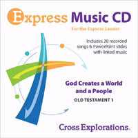 Cross Explorations Sunday School: Express Music CD (OT1) (#480130)