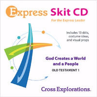 Cross Explorations Sunday School: Express Skits CD (OT1) (#480131)