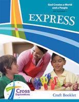 Cross Explorations Sunday School: Express Craft Booklet (OT1) (#480132)