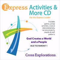 Cross Explorations Sunday School: Express Activities & More CD (OT1) (#480133)