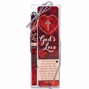 Pen & Bookmark Set-God's Love