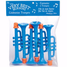 The Very Best Morning Toy Trumpet Whistle (Pack Of 6) (Pkg-6)