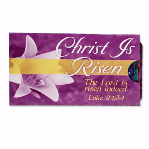 Christ Is Risen Scripture Cards (Set Of 7) (Laminated)