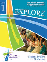 Cross Explorations Sunday School: Explore Level 1 (Grades 1-3) Student Leaflet (OT2) (#480221)