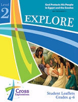 Cross Explorations Sunday School: Explore Level 2 (Grades 4-6) Student Leaflet (OT2) (#480223)
