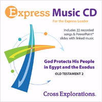 Cross Explorations Sunday School: Express Music CD (OT2) (#480230)