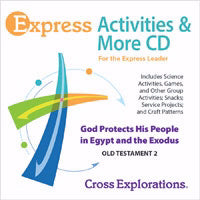 Cross Explorations Sunday School: Express Activities & More CD (OT2) (#480233)