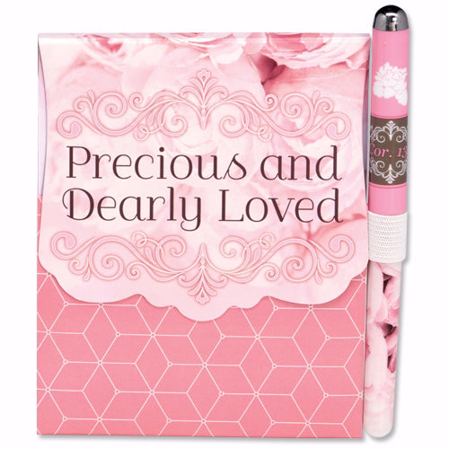Gift Set-Precious And Dearly Loved-Notepad & Pen