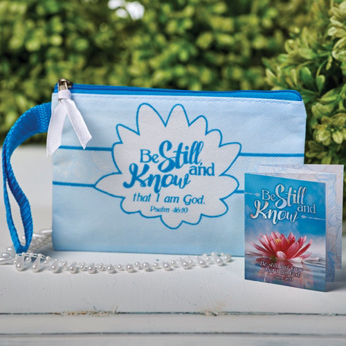 Wristlet & Booklet-Be Still And Know