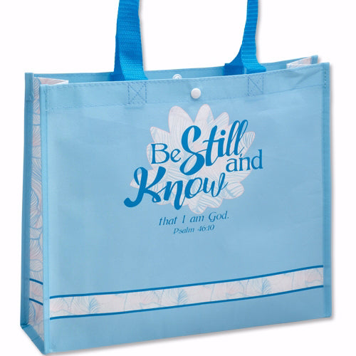 Laminated Tote-Be Still And Know (Psalm 46:10 KJV)