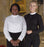 Clergy Blouse-Womens-Long Sleeve-Neckband-Blue (Size 1X)