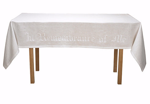 Altar Frontal-In Remembrance of Me-65% Polyester/35% Cotton