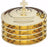 Stacking Bread Plate-Solid Brass