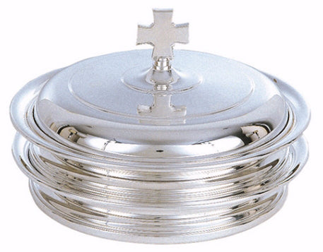 Bread Plate-Self Stacking-Silver Plated