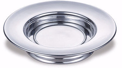 Bread Plate-Stacking-Polished Aluminum