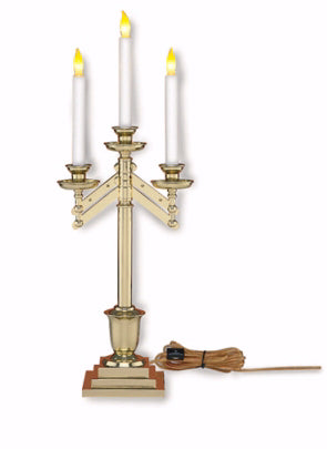 Candelabra-Table-Non Electrical-Three Lilght