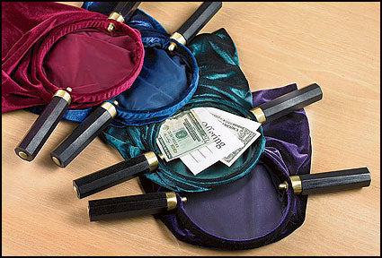 Offering Bag with Handles-Purple