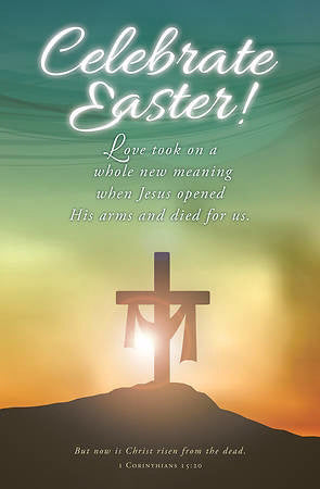 Bulletin-Celebrate Easter! (1 Corinthians 15:20) (Pack Of 100) (Pkg-100)