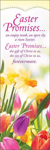 Bookmark-Easter Promises...(2 Corinthians 9:15) (Pack Of 25) (Pkg-25)